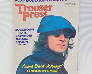 UK Trouser Press Magazine May 1979 John Lennon