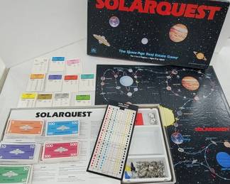Solar Quest Board Game 1986
