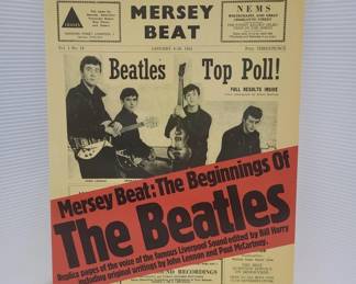 Mersey Beat: The Beginnings of The Beatles 1977 Book
