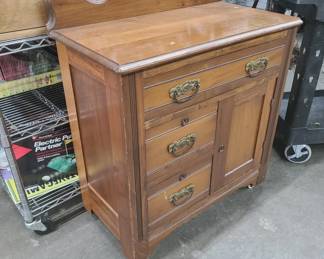 Antique Dry Sink Table