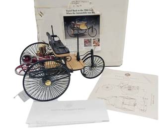Mercedes Benz 1886 Motorwagen Franklin Mint 1:8