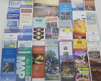 Assorted State & Destination Road Maps