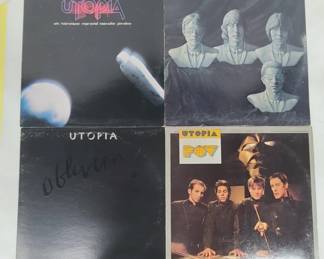 Utopia Vinyl LP Albums