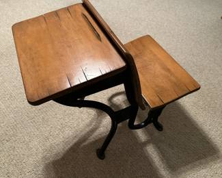 Antique School Desk