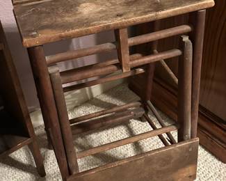Antique Stool / Stepstool 