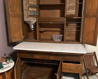 Antique 1916 Hoosier Cabinet