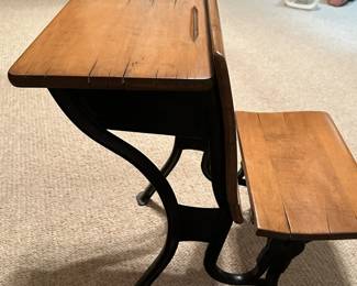 Antique School Desk