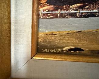 painting by Leo Sherman