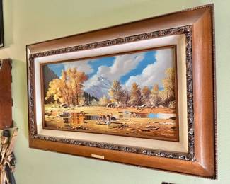 painting by Leo Sherman