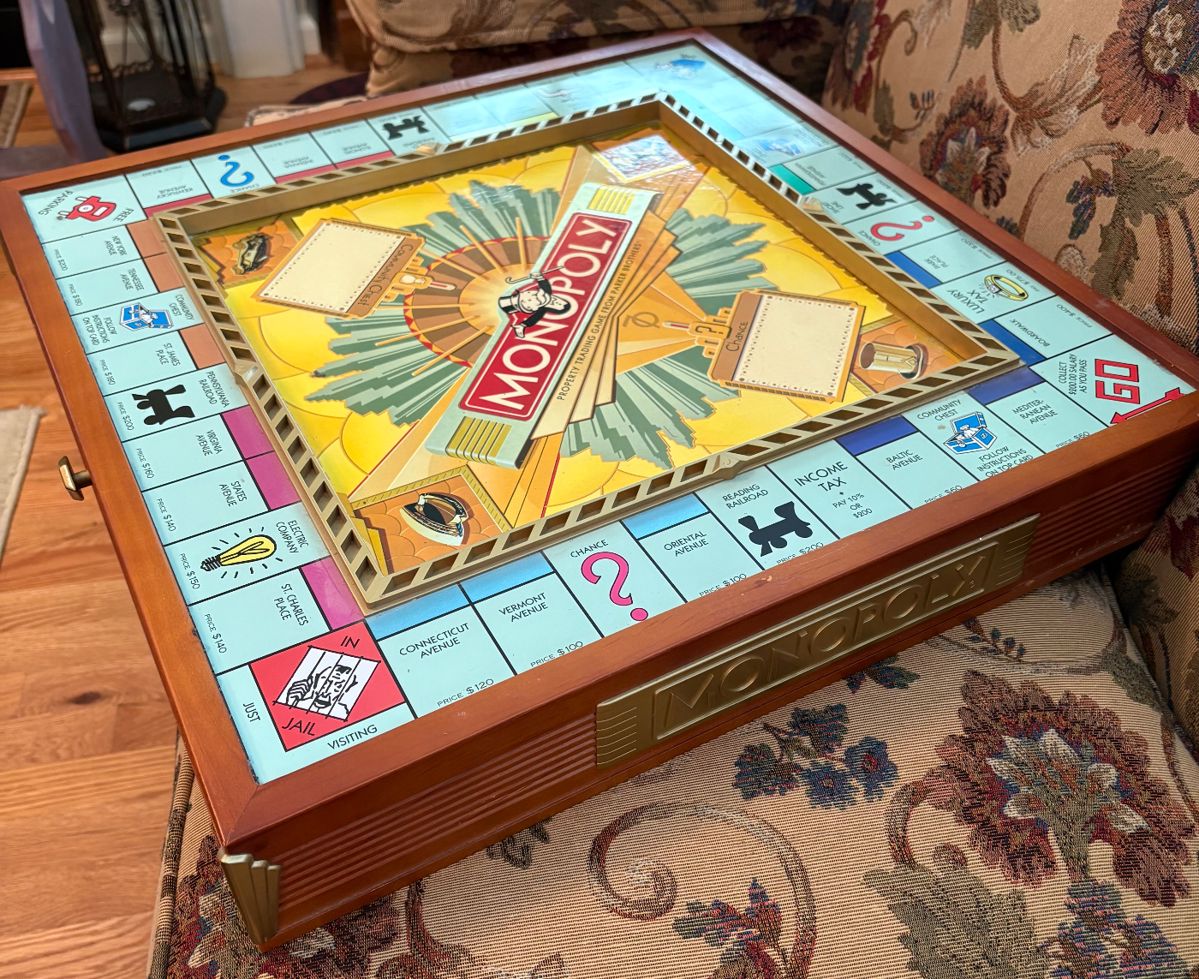 70th anniversary Monopoly set - never used.
