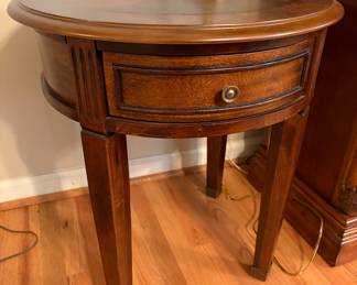 2 matching side tables, coordinate with round coffee table