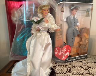 Barbie, Princess Diana, and Lucy