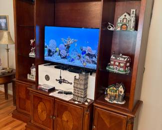 Entertainment 3 piece set, easily broke down for transport. Could be used as separate pieces