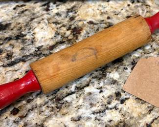 Vtg toy rolling pin