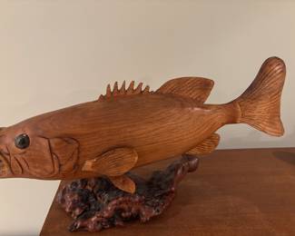 WOOD BASS (FISH ART)