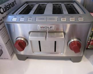 Wolf 4 slice toaster