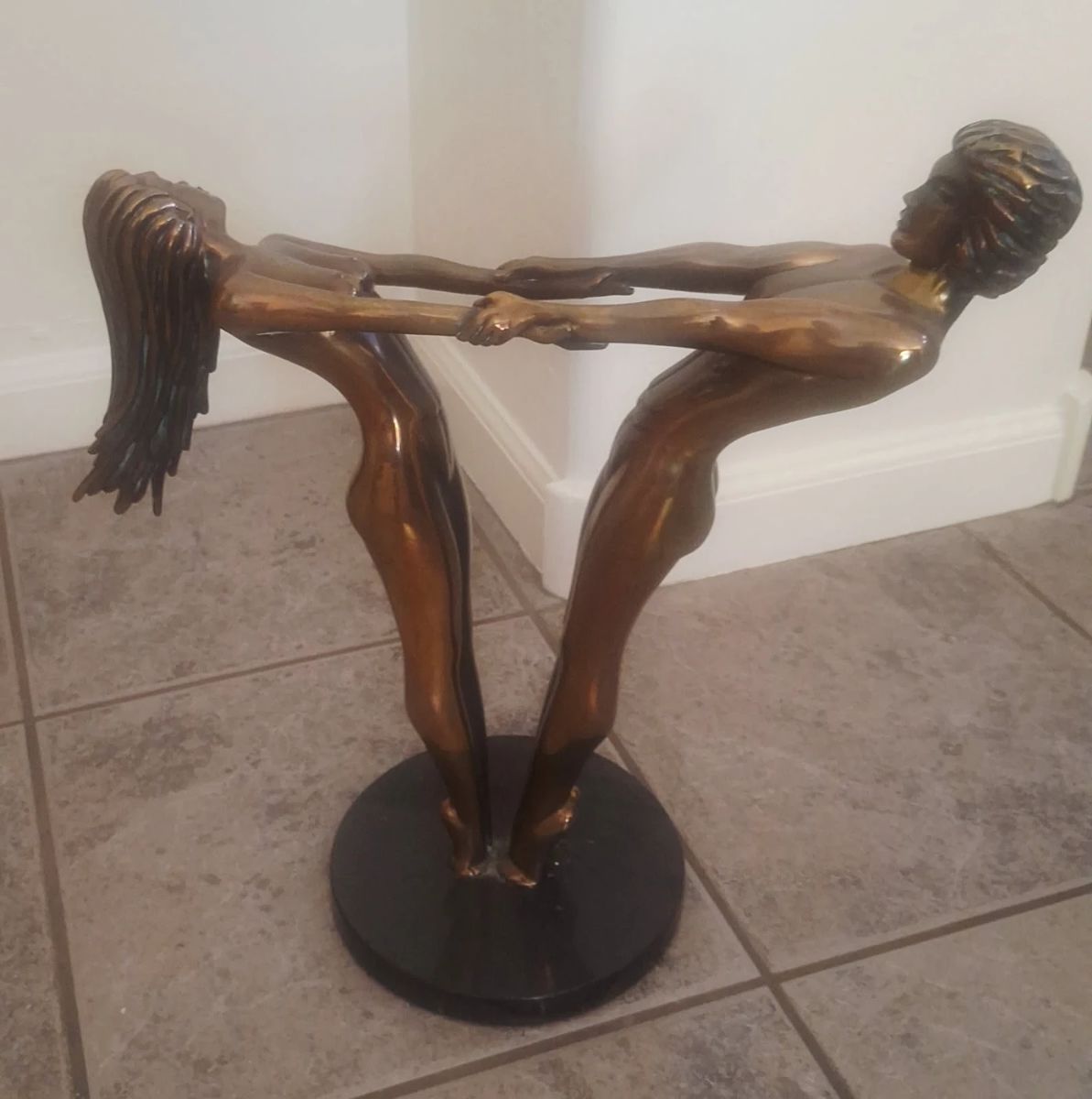 Tom Bennett 1986 34/250
Dancing Couple - Bronze statue