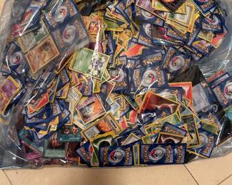 Lot of over 2000 Pokémon cards. Some YuGiOh as well.