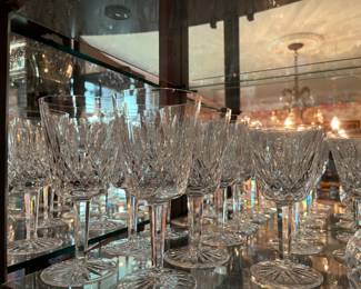 Waterford Lismore wine stems