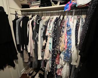 Loads of women’s clothes - Lululemon, free people, Rebecca Taylor, Vince, Rails, Veronica Beard, Athleta, AG denim, golf wear, etc