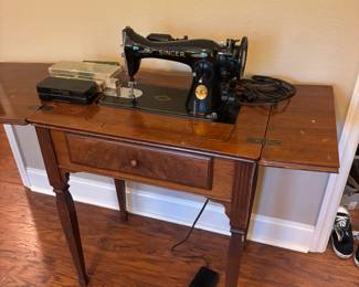 Antique Singer sewing machine