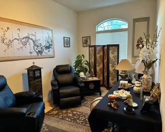 Asian inspired decor