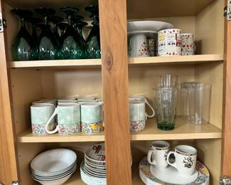 Dishes and glassware
