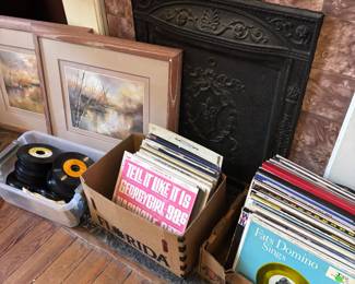large vinyl collection