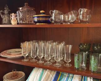 vintage glassware