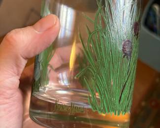 Neiman Marcus herb glasses