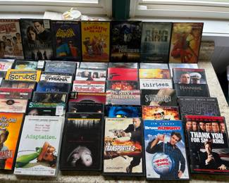 DVD's, CD's, VHS tapes