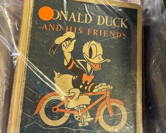 Vintage 1931-1944 Walt Disney Mickey Mouse and friends' children's hand cover books