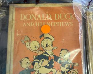 Vintage 1931-1944 Walt Disney Mickey Mouse and friends' children's hand cover books