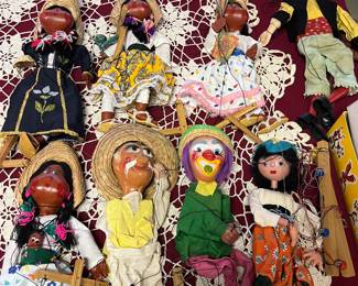 vintage puppets