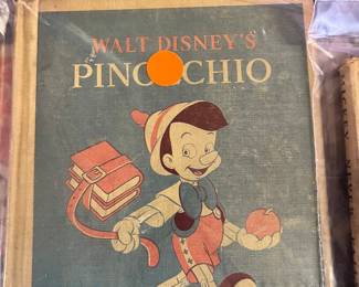 Vintage 1931-1944 Walt Disney Mickey Mouse and friends' children's hand cover books