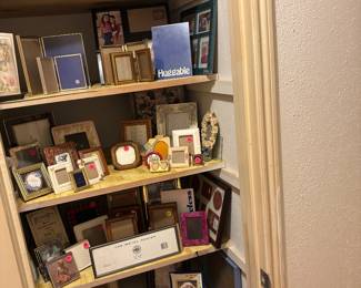 Assortment of picture frames