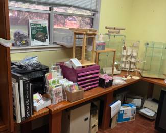 Commercial jewelry fixtures, office