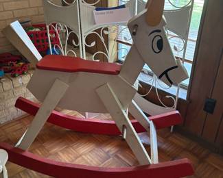 Vintage hobby horse very sturdy!