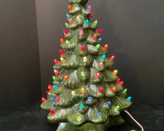 Ceramic Light Up Christmas Tree