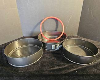 Three Spring Form Pans