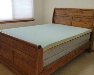 Ashley Queen Size Bed with Sealy Mattress Boxspring