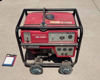 010 Honda EB 3500 Generator Tarp