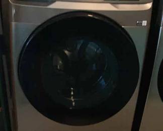007 Samsung Front Load Washer Model WF45B6300AP with Pedestal