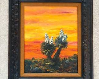 Wiebush Yucca Oil Painting
