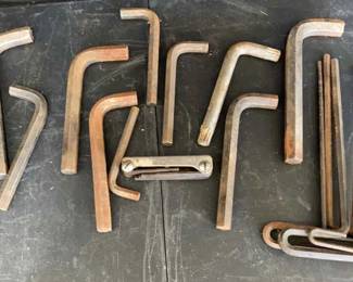 Variety of Allen Wrenches