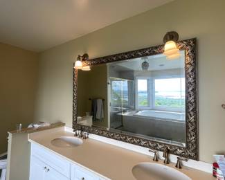 Large Vintage Mirror