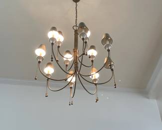 Vintage Entry Chandelier