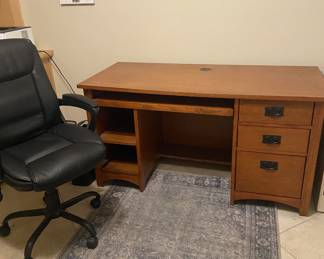 Office desk and chair