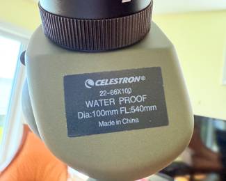 Celestron Ultima 100 Telescope 22-66x100