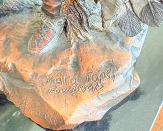 Triumphant by C. A. Pardell
608/750
Bronze with Pewter